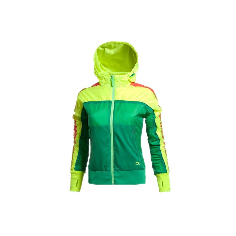 Running Jacket - Yellow/Green Women