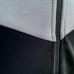 UNISEX Badminton Tracksuit Jacket - Club Silver