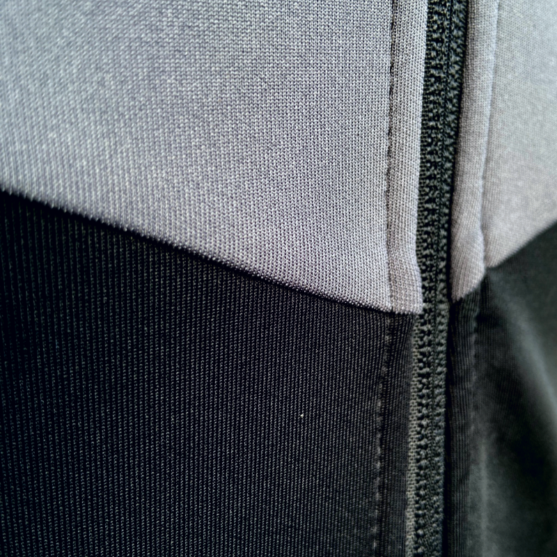 UNISEX Badminton Tracksuit Jacket - Club Silver