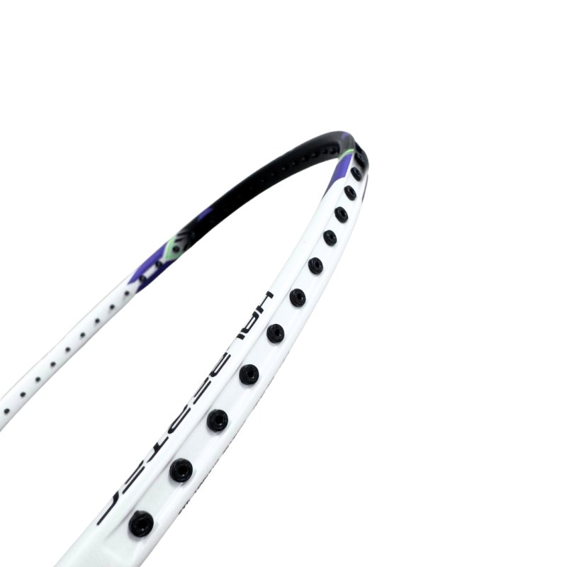 Badminton Racket - Halbertec Motor White