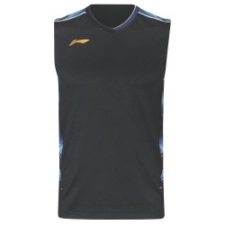 Badminton Tank Top - Polar Stripes Black Men