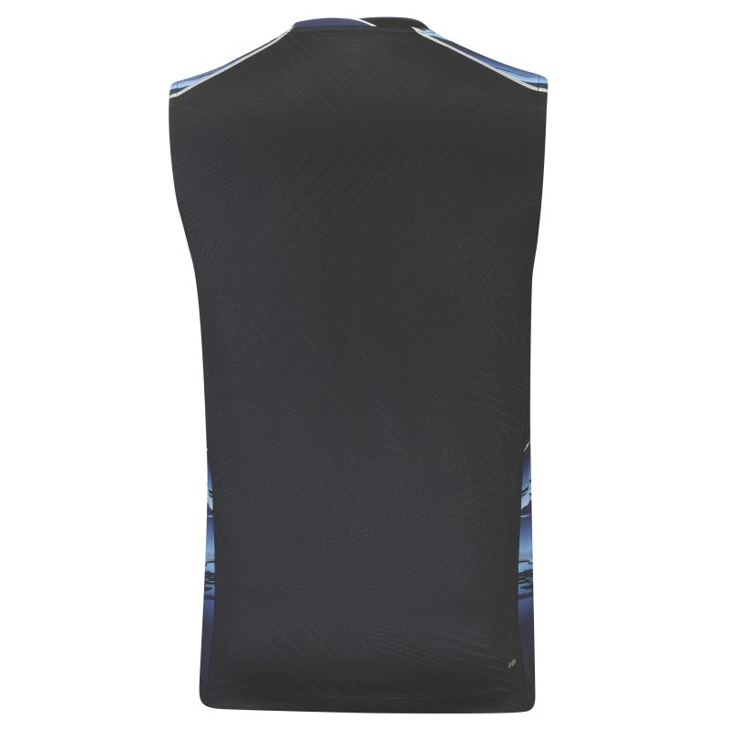 Badminton Tank Top - Polar Stripes Black Men