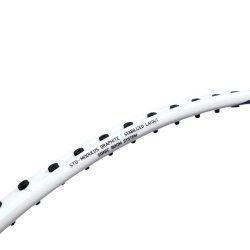 Badminton Racket - Halbertec Motor White