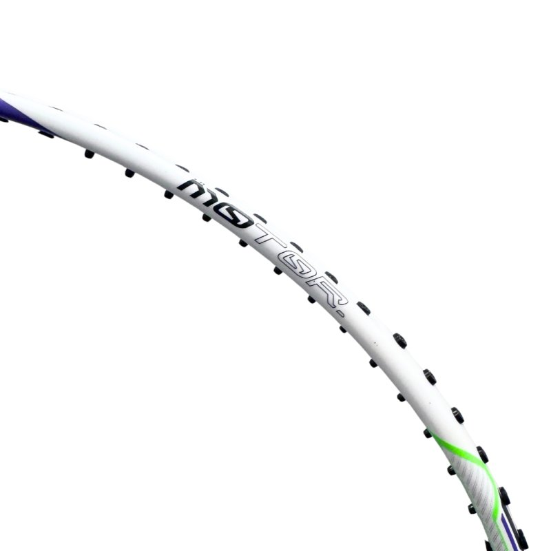 Badminton Racket - Halbertec Motor White