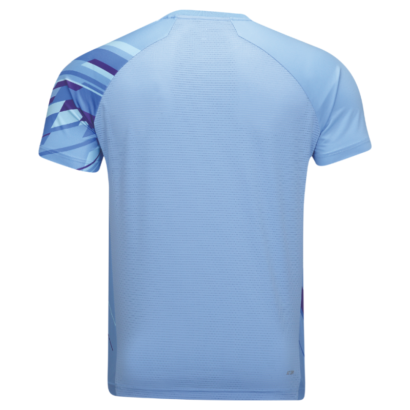 Badminton T-shirt - Brush Light Blue