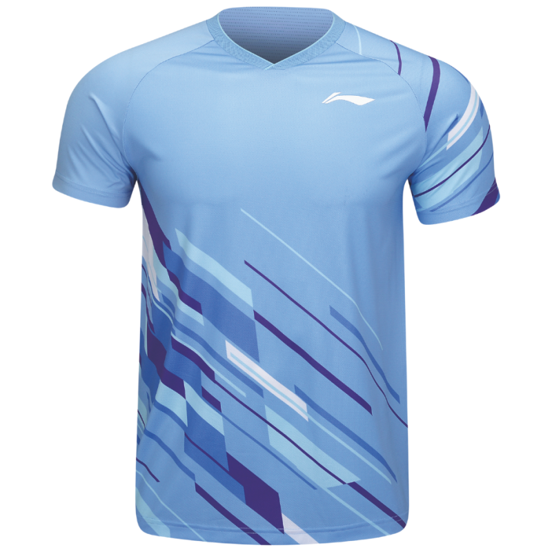 Badminton T-shirt - Brush Light Blue