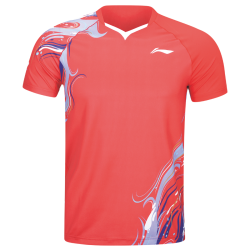 Badminton T-shirt - Twist Red