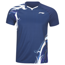 Badminton T-shirt - Twist Blue