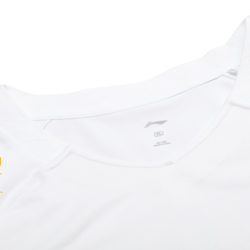 UNISEX Badminton T-shirt - International NEW White