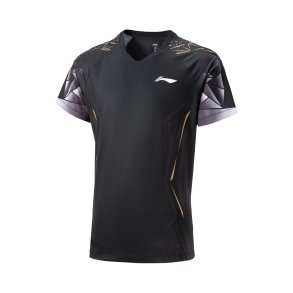 UNISEX Badminton T-shirt - Play Cool Black