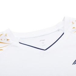 UNISEX Badminton T-shirt - Play Cool White