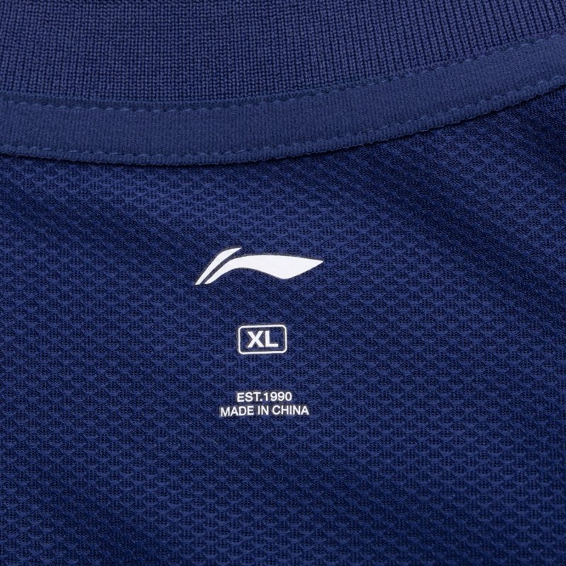 UNISEX Badminton T-shirt - Play Cool Dark Blue