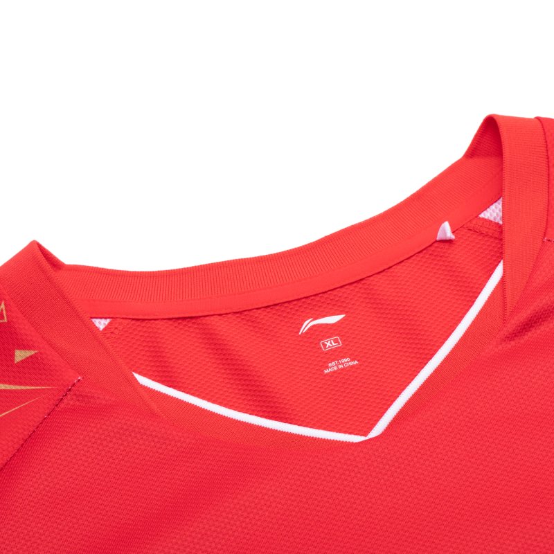 UNISEX Badminton T-shirt - Play Cool Red