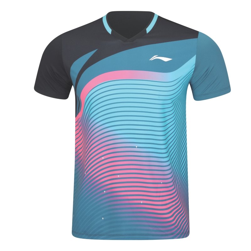 MEN�S Badminton T-shirt - Think Blue