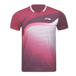 MEN�S Badminton T-shirt - Think Red