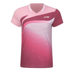 WOMEN�S Badminton T-shirt - Think Red