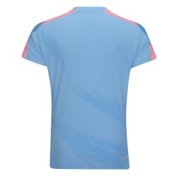 WOMENS Badminton T-shirt - Float Light Blue