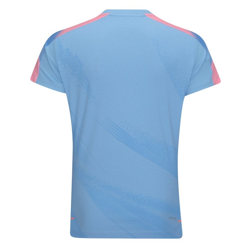 WOMENS Badminton T-shirt - Float Light Blue