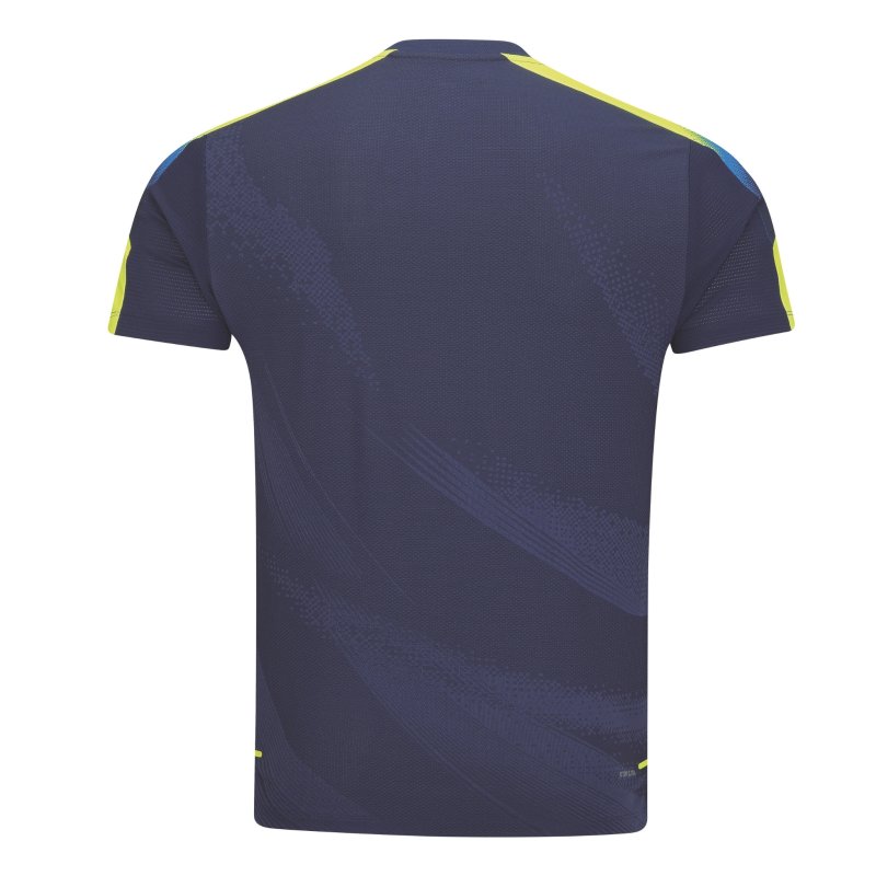 MENS Badminton T-shirt - Float Dark Blue