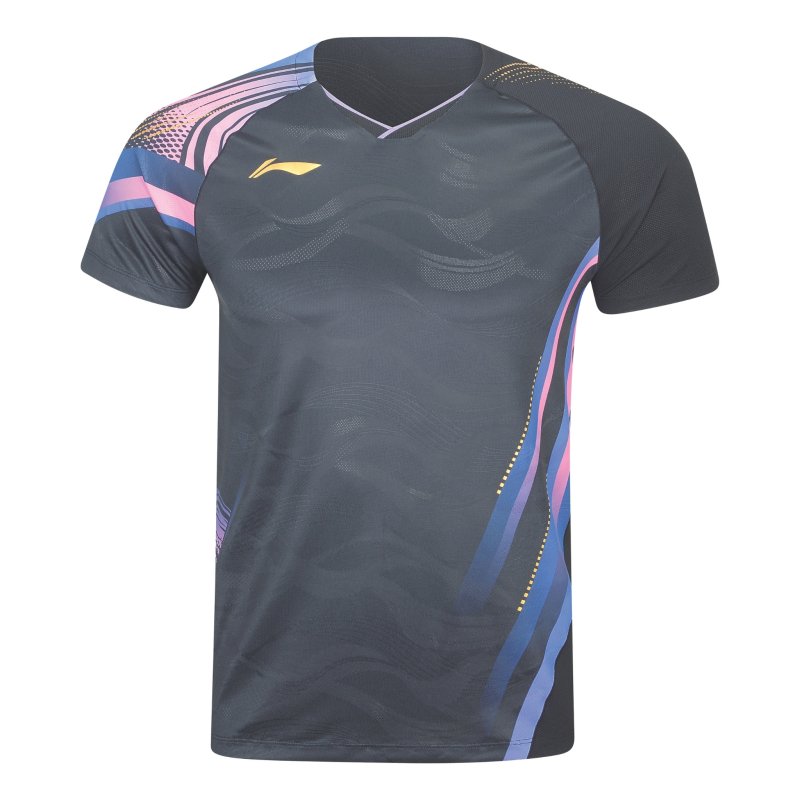 UNISEX Badminton T-shirt - Side Effect Black