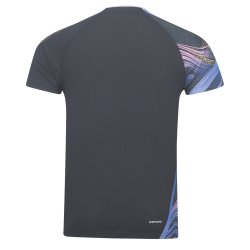 UNISEX Badminton T-shirt - Side Effect Black