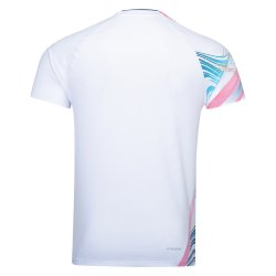 UNISEX Badminton T-shirt - Side Effect White
