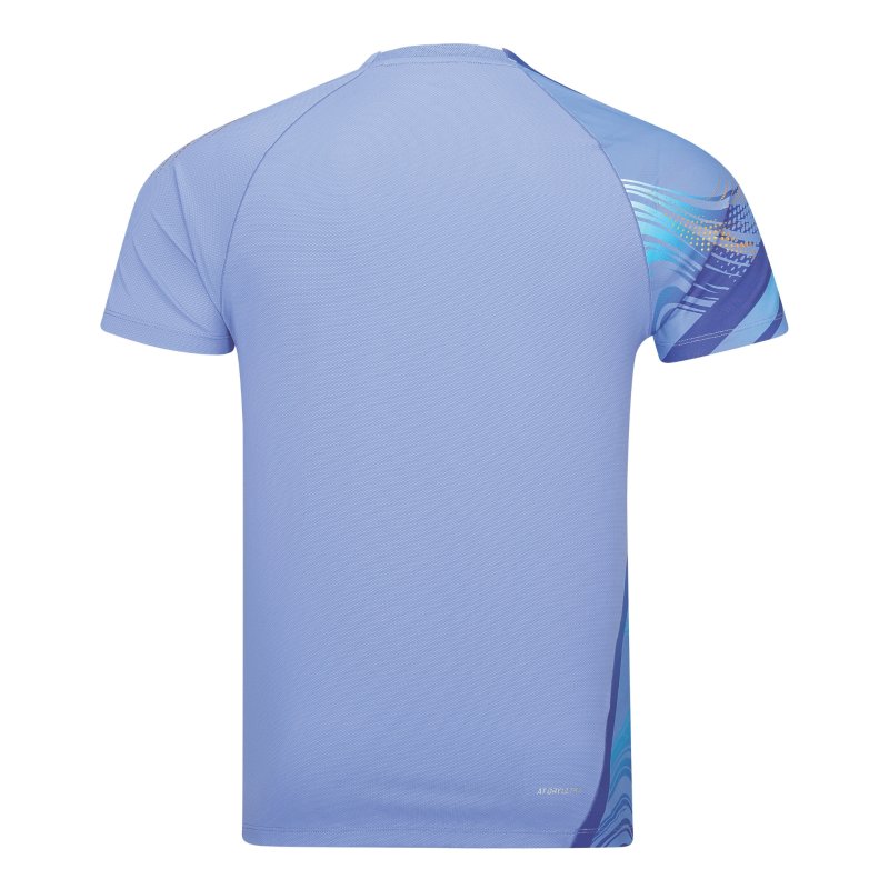 UNISEX Badminton T-shirt - Side Effect Light Blue