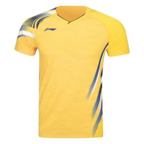 UNISEX Badminton T-shirt - Side Effect Yellow