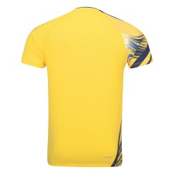 UNISEX Badminton T-shirt - Side Effect Yellow