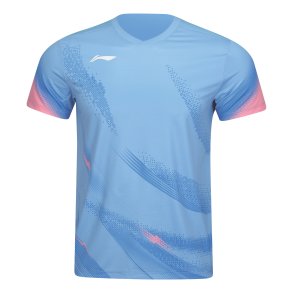 UNISEX Badminton T-shirt - Swift Light Blue