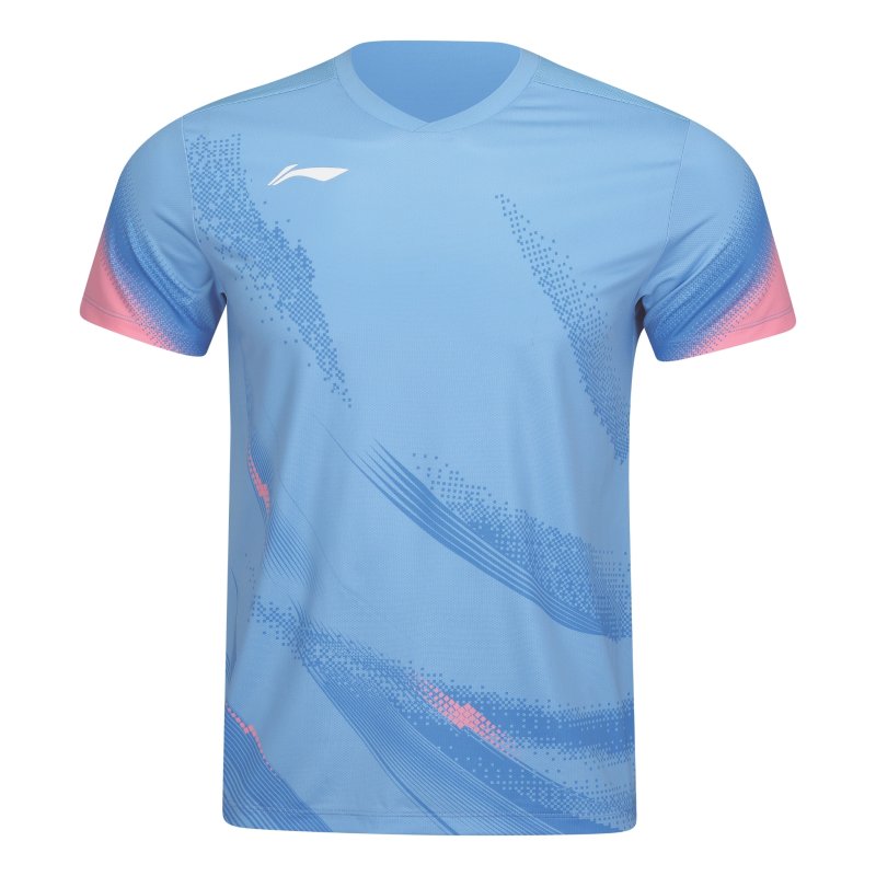 UNISEX Badminton T-shirt - Swift Light Blue
