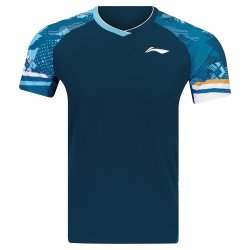 Badminton T-shirt - Global Blue Unisex