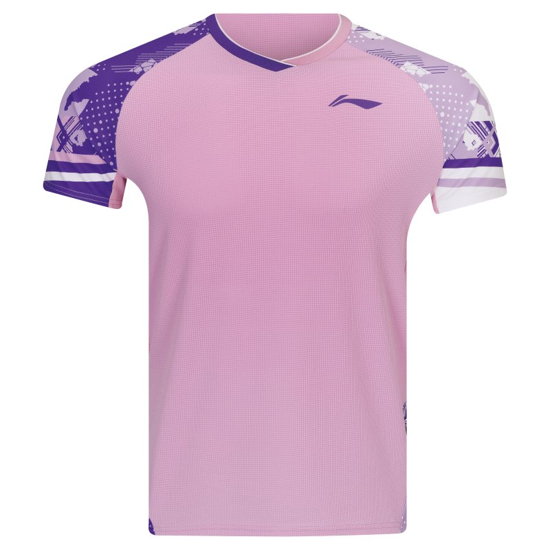 Badminton T-shirt - Global Light Purple Unisex