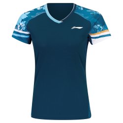 Badminton T-shirt - Global Blue Women