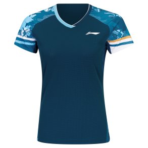 Badminton T-shirt - Global Blue Women