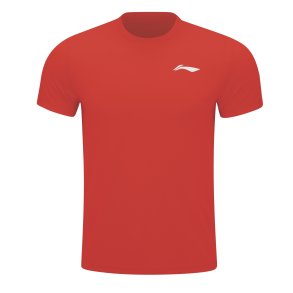 UNISEX Badminton T-shirt - Go Steady Red
