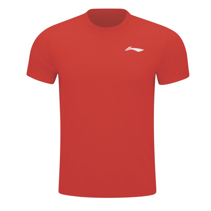 UNISEX Badminton T-shirt - Go Steady Red