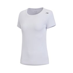 Badminton T-Shirt - WHITE Women 3XL