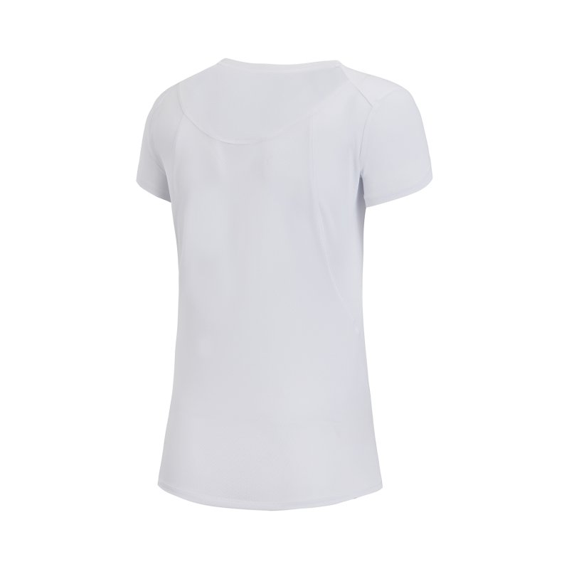 Badminton T-Shirt - WHITE Women 3XL