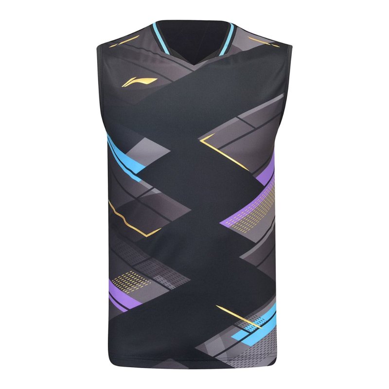 Badminton Tank Top - Cubes Black Ltd. Ed.