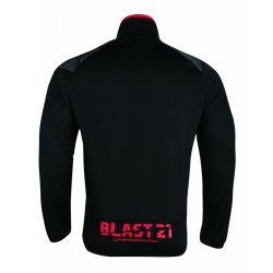 Badminton Tracksuit Jacket - Black Blast Kids