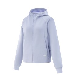 Hoodie - Casual Light Blue Dame