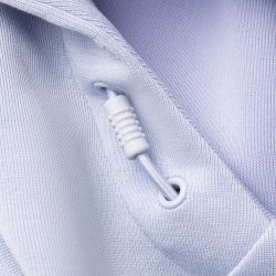 Hoodie - Casual Light Blue Dame