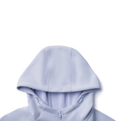Hoodie - Casual Light Blue Dame