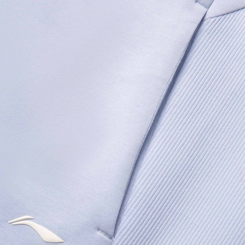 Hoodie - Casual Light Blue Dame