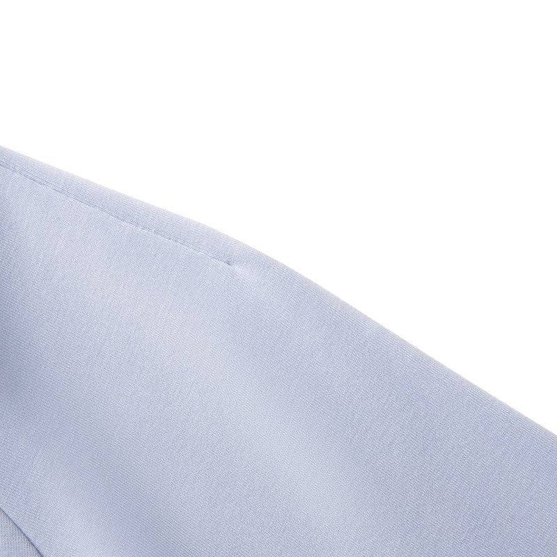 Hoodie - Casual Light Blue Dame