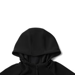 Hoodie - Casual Black Dame