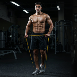 Training elastic - Resistance Band HPB-50 Yellow