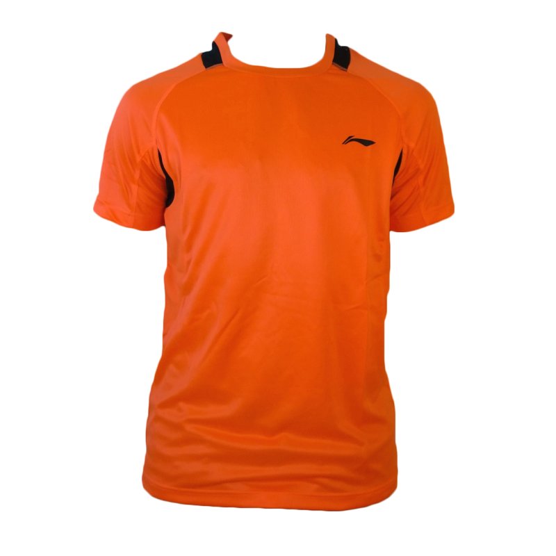 Badminton T-Shirt - Tee Base Orange - Dame