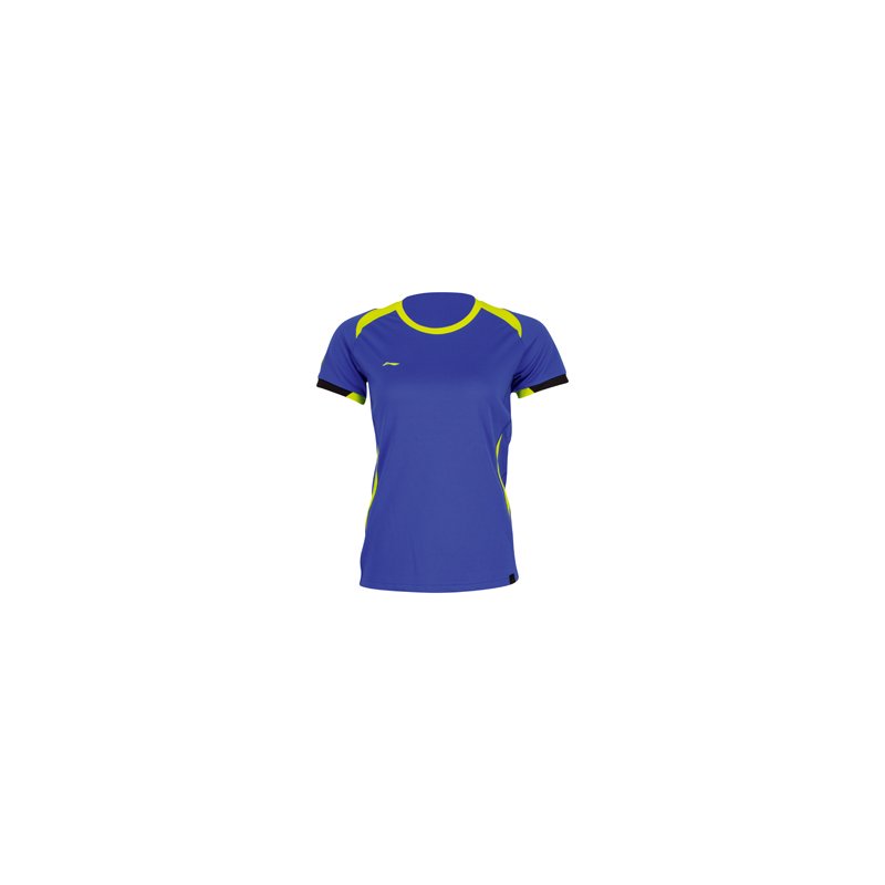 Badminton T-Shirt - Blue Dame